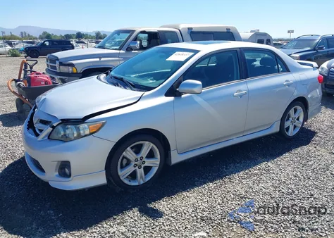 2013 Toyota Corolla S from USA, damaged, VIN 5YFBU4EE3DP100646